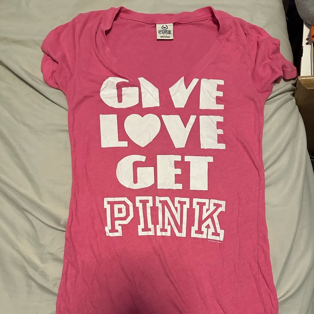 Pink tee! Size small